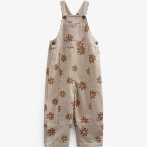 Printet bomuldsoverall - Kids - Sand | 101210 Molly
