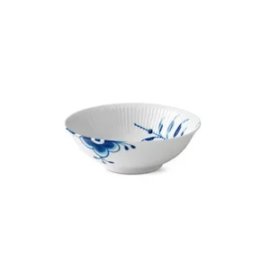 Blå Mega Riflet Skål 16 cm