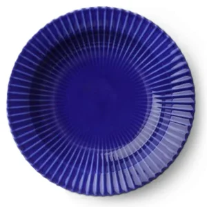 Lyngby – Mørkeblå dyb tallerken (21 cm)