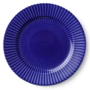 Lyngby – Mørkeblå frokosttallerken (23 cm)