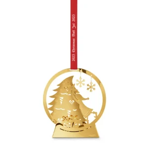 Georg Jensen – Forgyldt snekugle (Juleuro 2025)