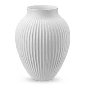Knabstrup – Hvid vase 27 cm