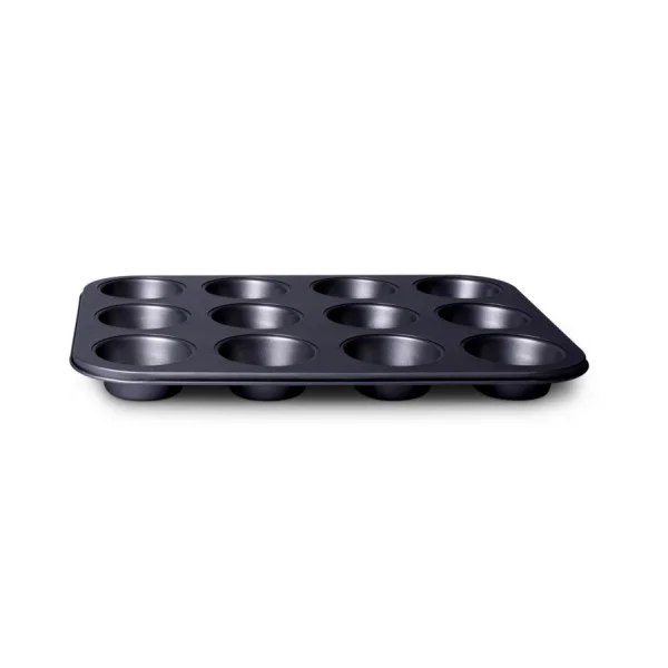 Aldente – Muffinform mørkegrå (35 x 26,5 cm)