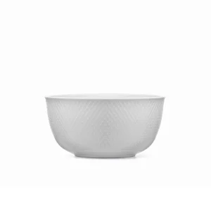 Lyngby Porcelæn – Rhombe serveringsskål 17,5 cm