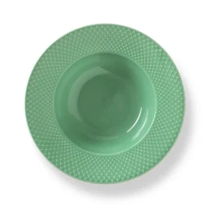 Rhombe Color – Grøn Dyb Tallerken