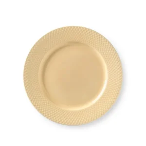 Rhombe Color – Sand middagstallerken