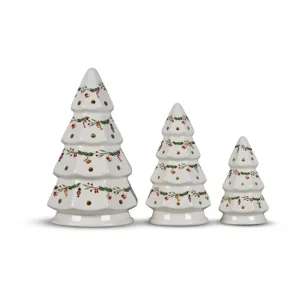 Porcelænsjuletræer med LED