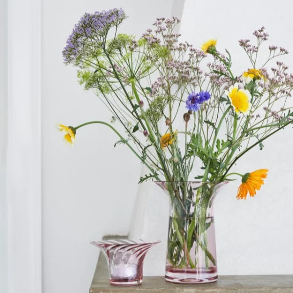 Rosendahl – Filigran Optic blush jubilæumsvase (16 cm) - Billede 3