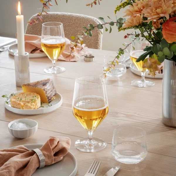 Georg Jensen – Bernadotte ølglas (6 stk.) - Billede 3
