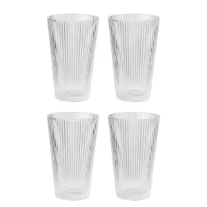 Stelton – Store Pilastro drikkeglas 0.35 Liter (4 stk.)