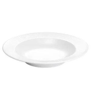 Plissé dyb pastatallerken – 28 cm
