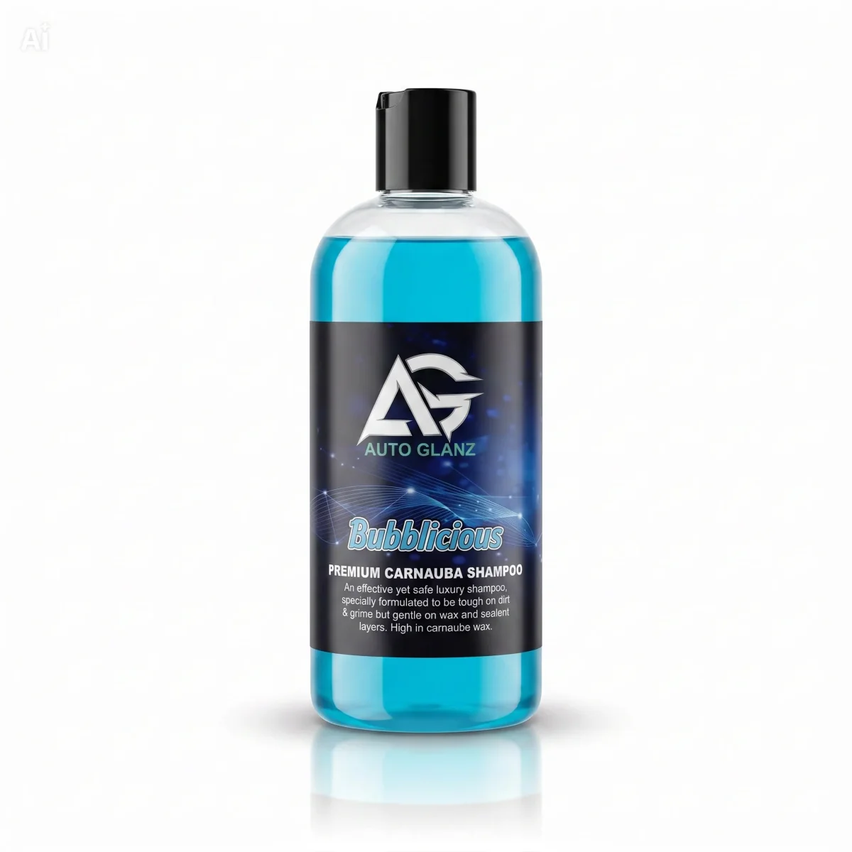 Auto Glanz Bubblicious – luksus bilshampoo med carnaubavoks 500ml. - Billede 2