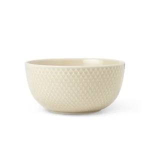 Lyngby Porcelæn – Rhombe Earth skål marmor (13 cm)