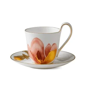 Royal Copenhagen Flora kop og underkop
