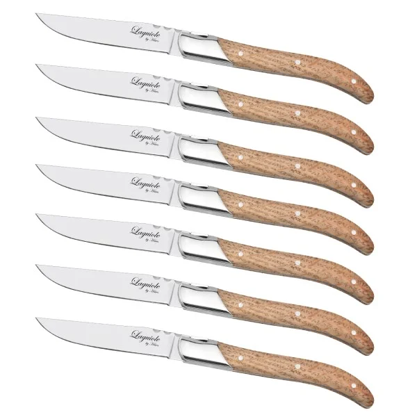 Laguiole by Hâws – Steakknive i eg - Billede 2
