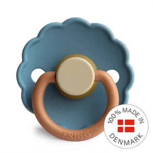 FRIGG Daisy - Round Latex Pacifier - Breeze