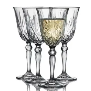 Lyngby Melodia hvidvinsglas – 21 cl